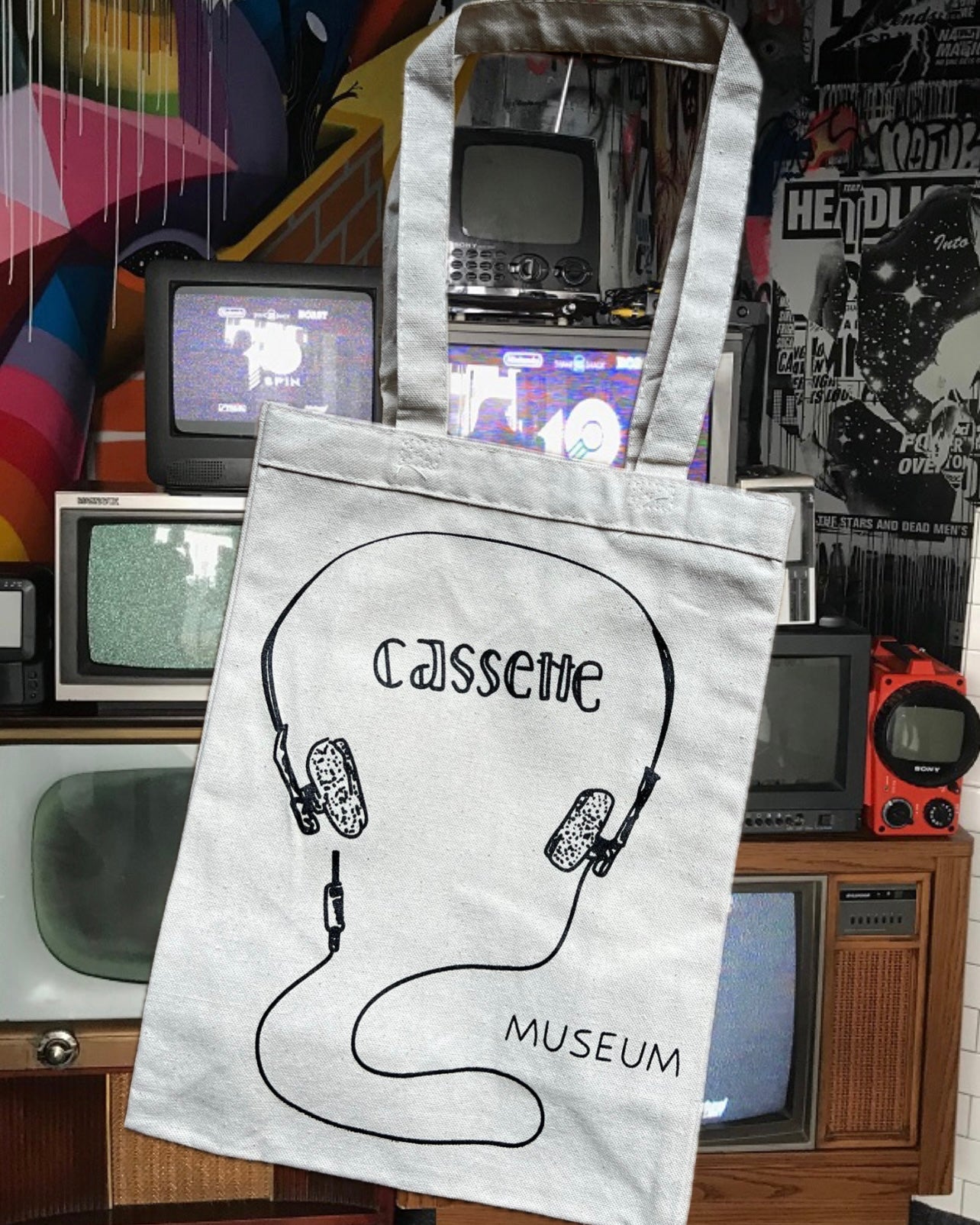 Cassette X Enter the Museum Tote