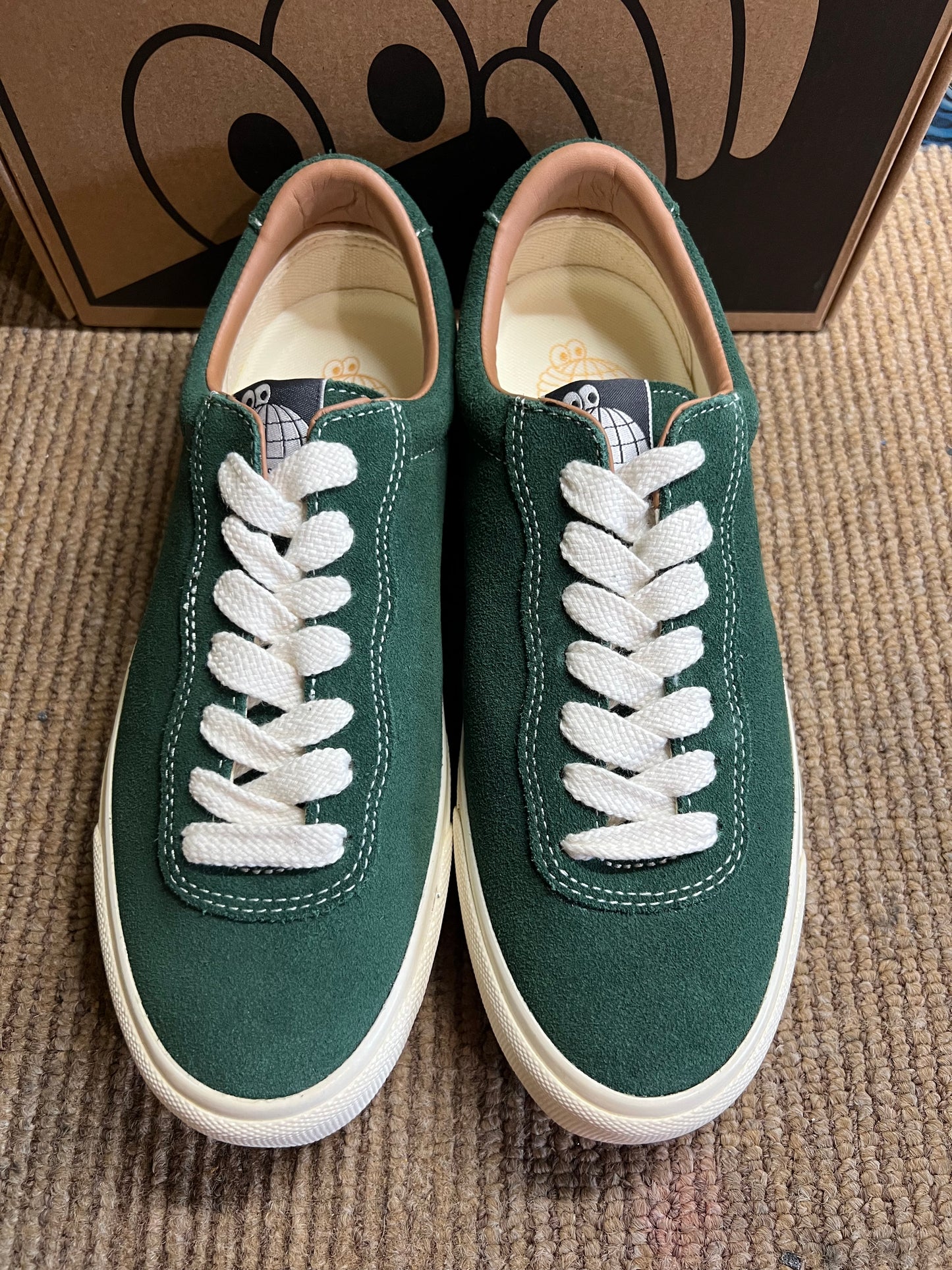 Last Resort AB Vm001 Lo Suede Elm Green/ White (8-11)