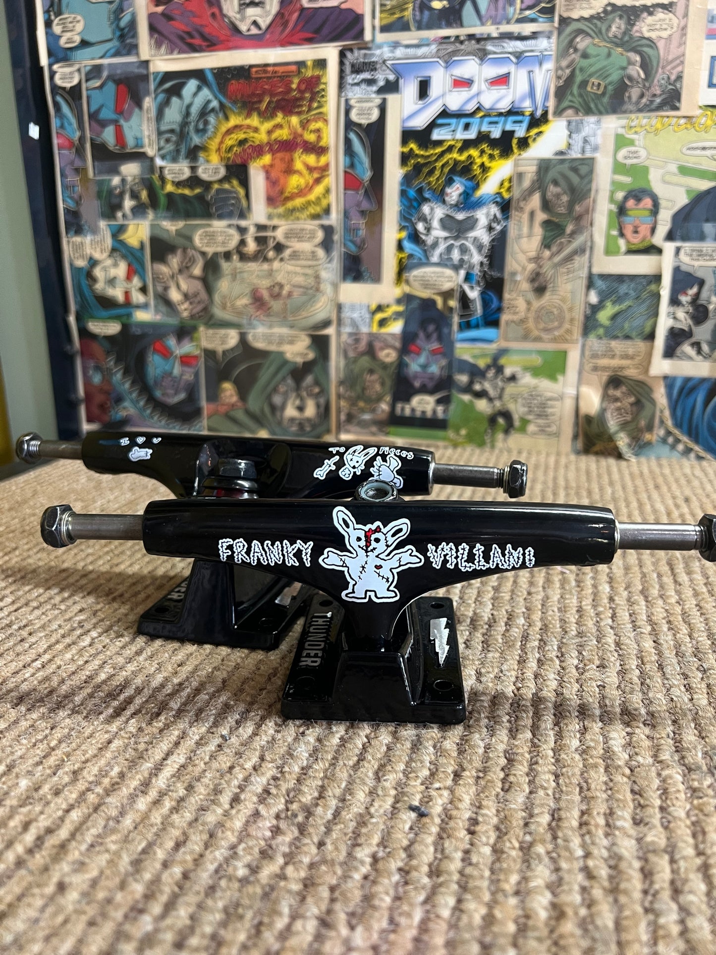 Thunder FV To Pieces Pro Trucks Black