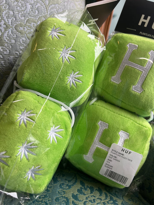 HUF Plantlife Fuzzy Dice